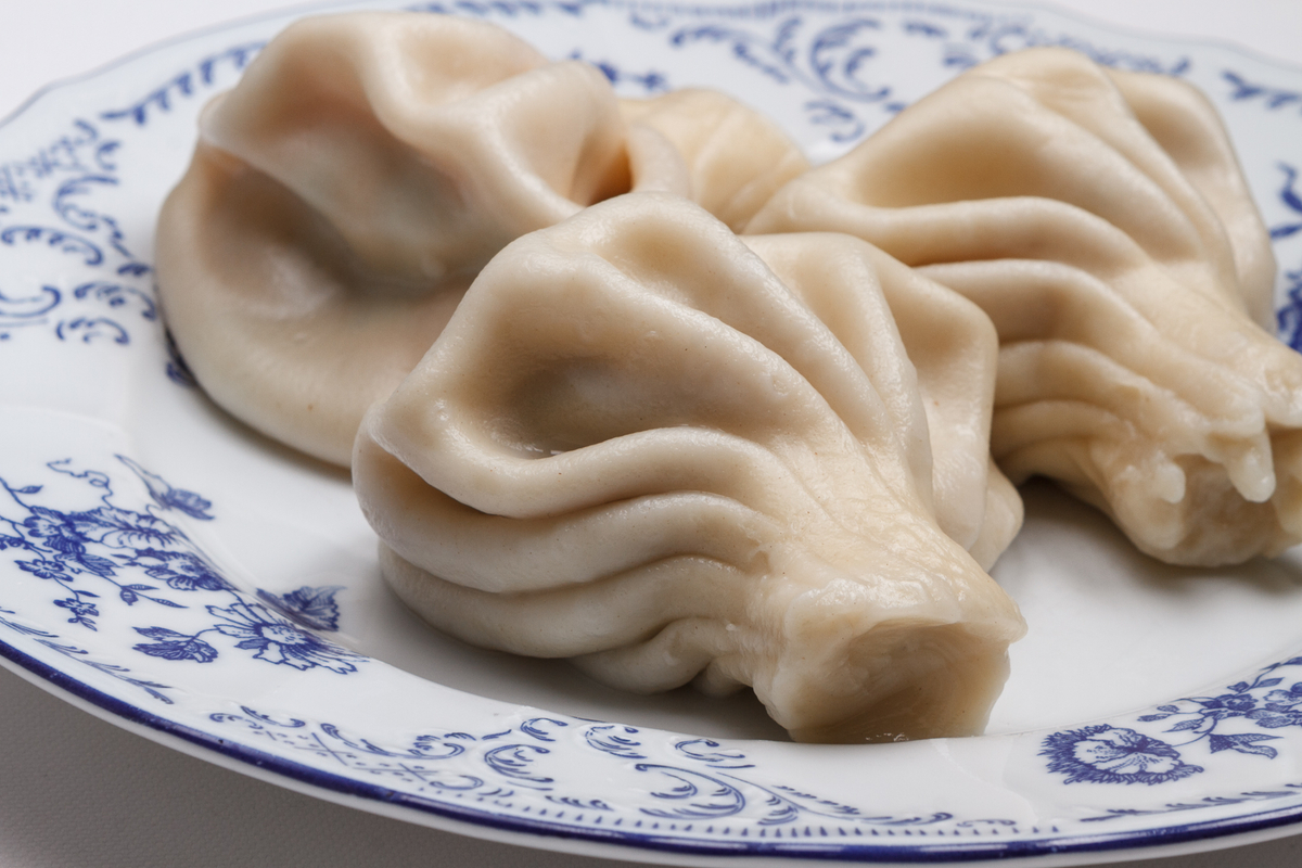 Диетические хинкали с кроликом 3шт