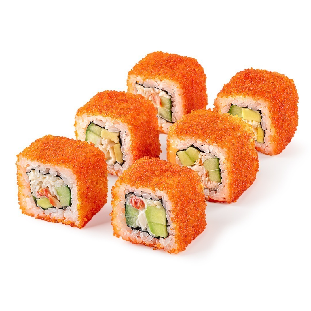 Ролл Калифорния с крабом