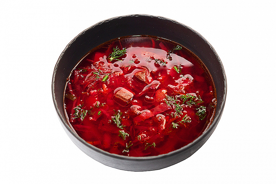 Борщ с мясом