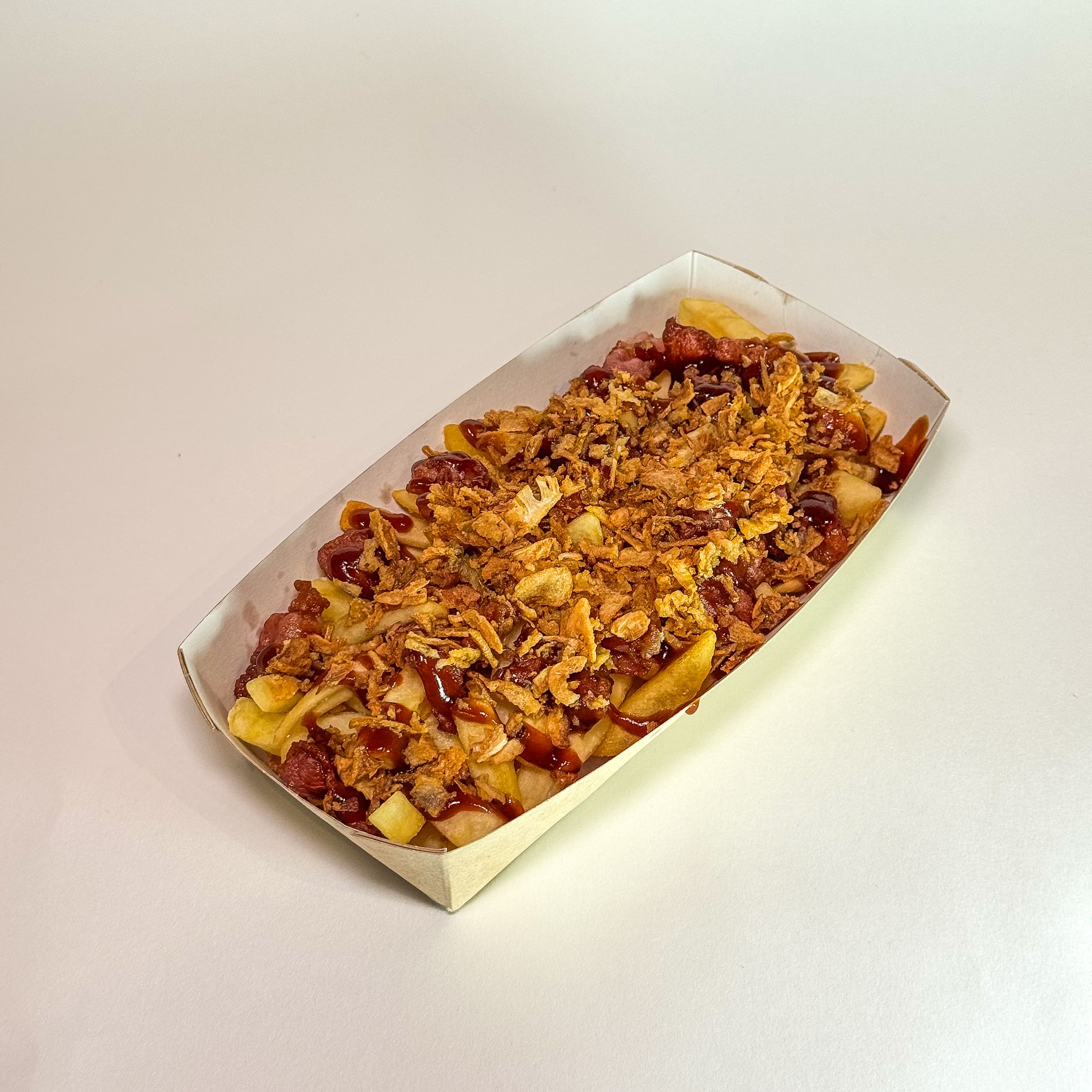 Чиз фри с беконом