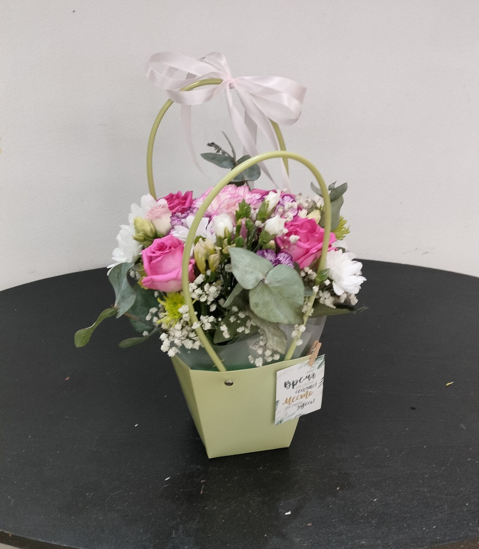 Розовая сумочка