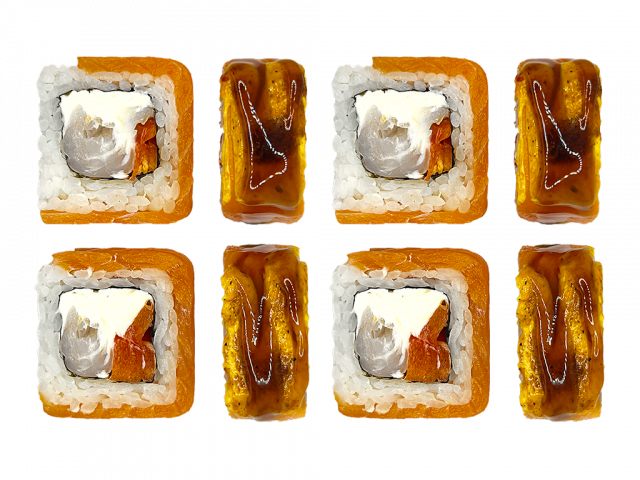 Горячая филадельфия с креветкой