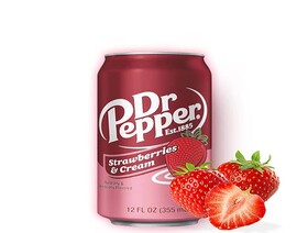 Dr.Pepper Strawberries 355ml.