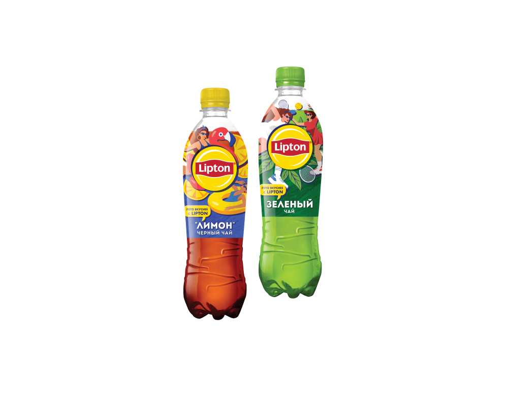 Чай Lipton Чёрный с лимоном