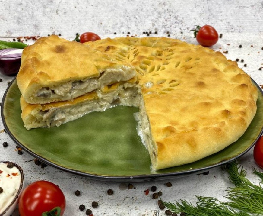 Пирог с жульеном