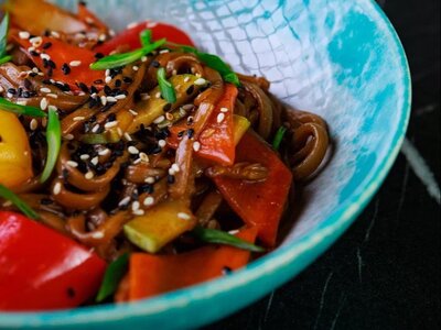 Лапша соба С цыплёнком