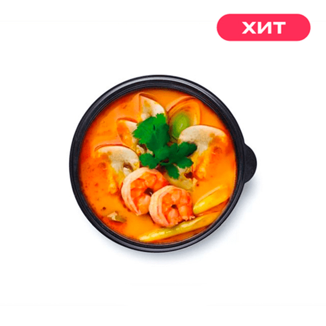 Том ям с креветками
