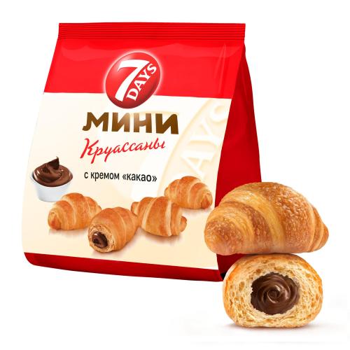 Круассан Мини с кремом какао 7Days 265г