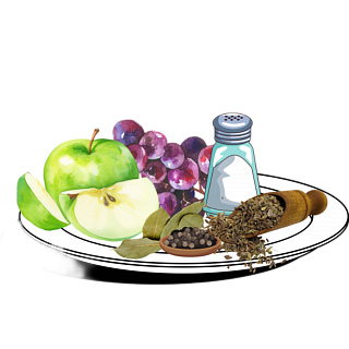 Набор для варки «В виноградно-яблочном нектаре »