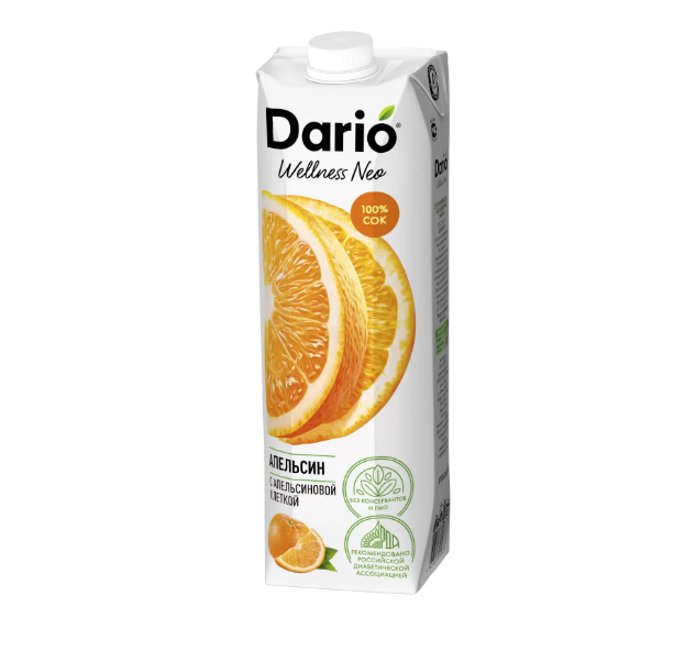 Сок Dario "Апельсин" 1л