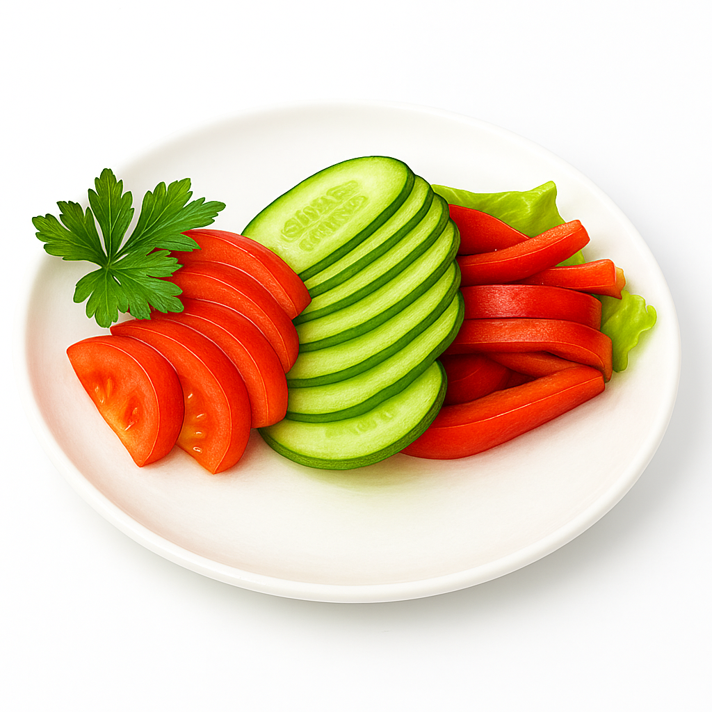 Салат Ассорти из свежих овощей