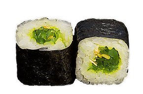 Мини роллы с чукой