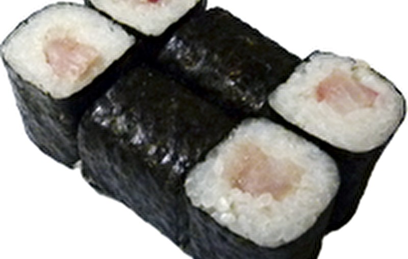 Ролл с окунем