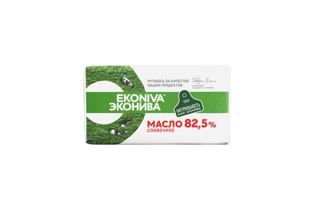 Масло сливочное ЭкоНива 82,5% 180 г