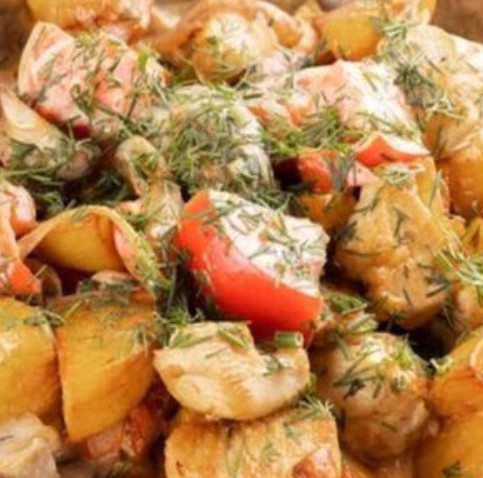 Жаркое из курицы