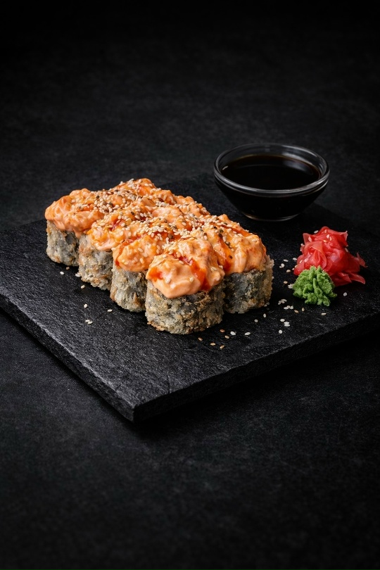 Сяке стайл темпурный