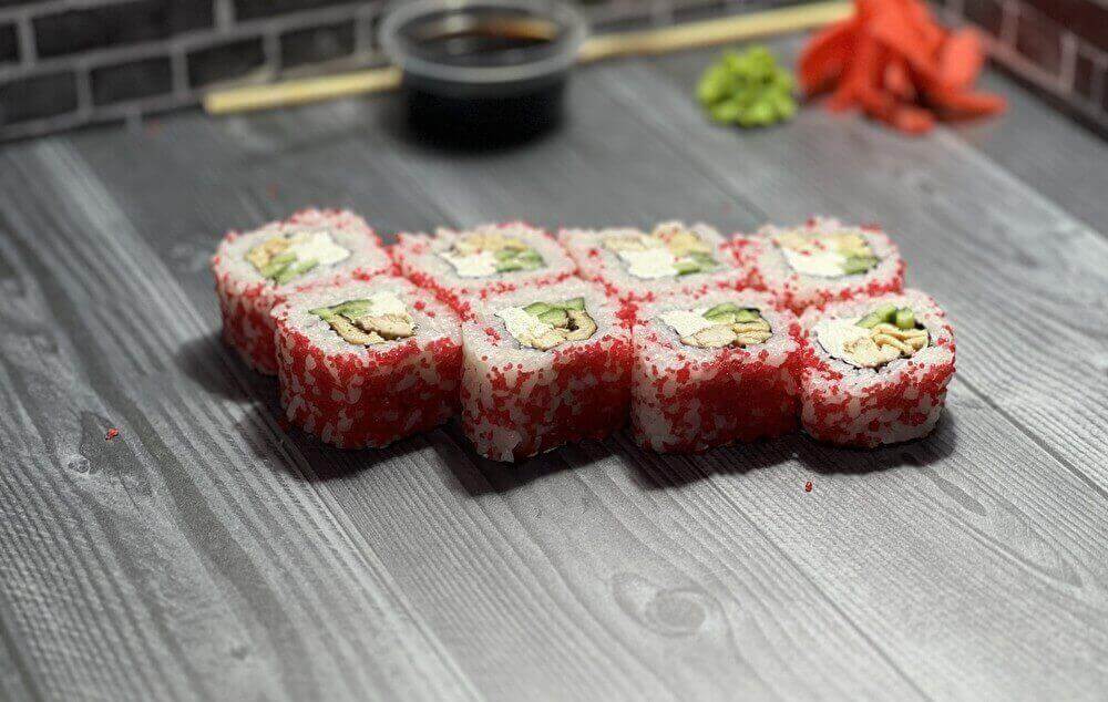 Калифорния с куриным филе