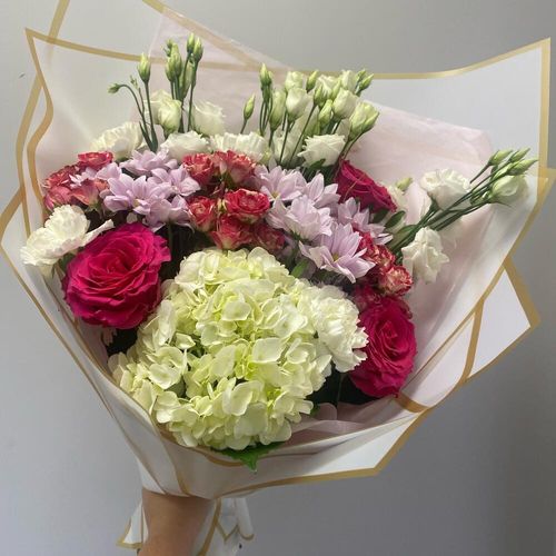 Букет сборный ковёр цветов