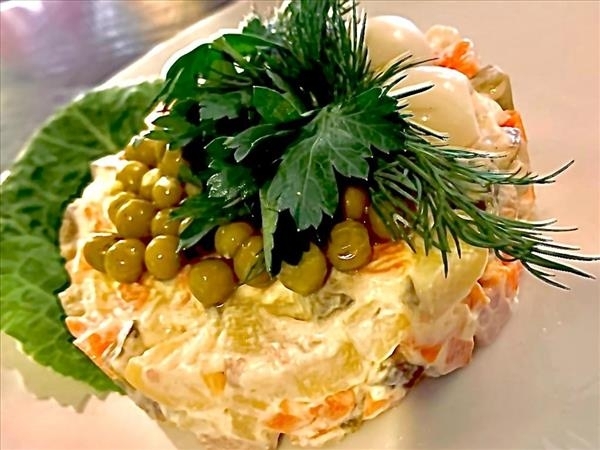 Ганс салат- любимый оливье на национальный манер