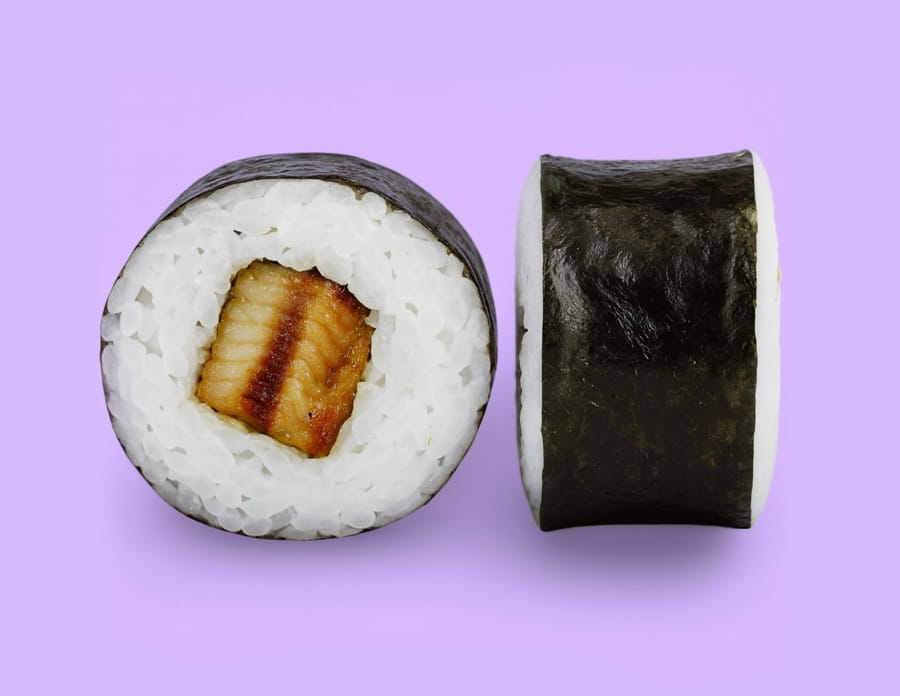 Ролл с угрем