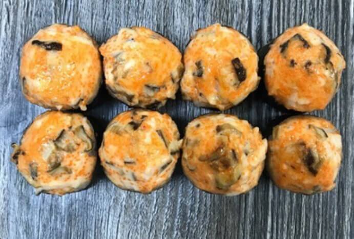 Запеченный ролл с курицей х\к