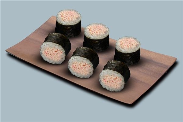Маки ролл с снежным крабом (НС)