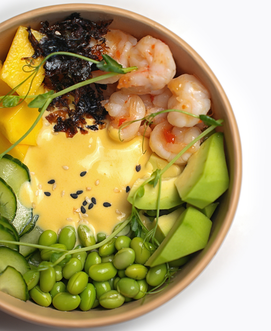 Поке с креветкой