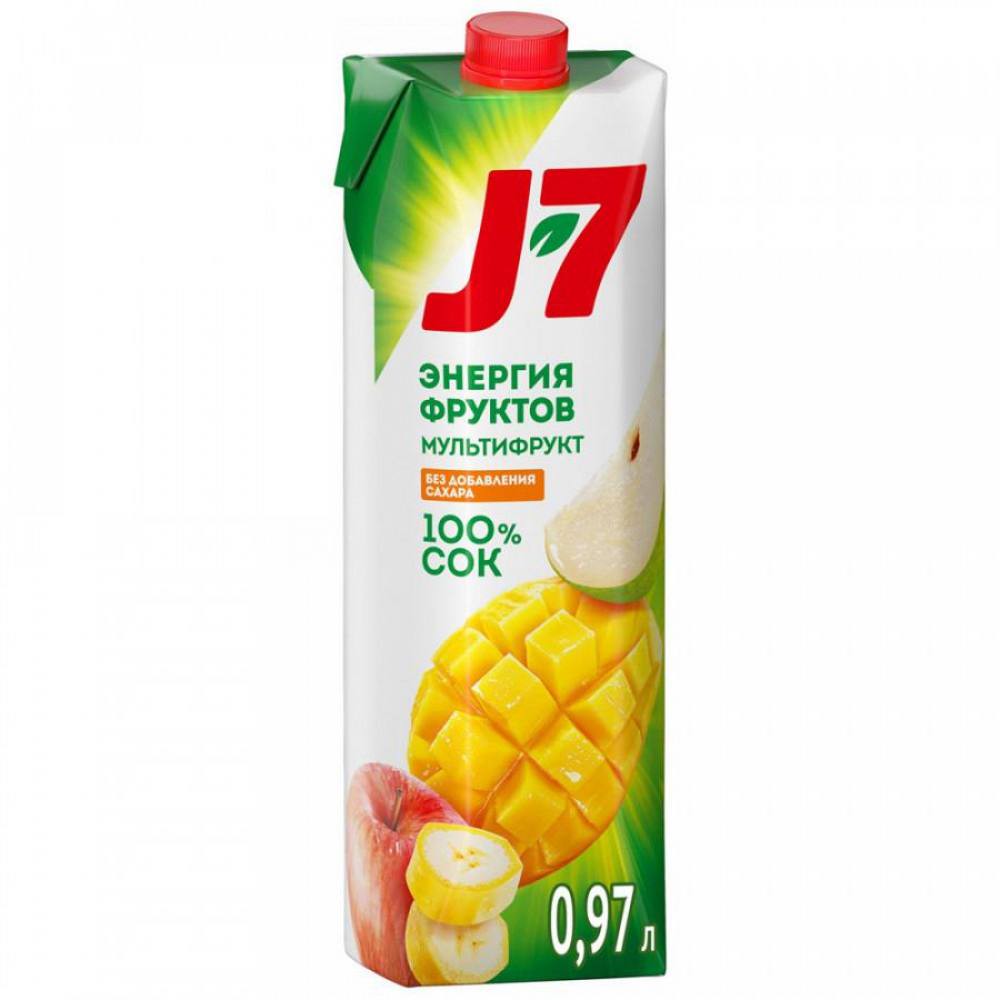 Сок J7 Мультифрукт 1л