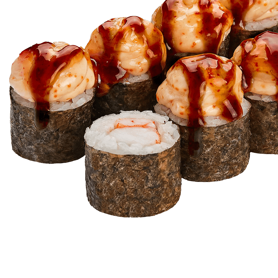 Запеченный Маки с креветкой