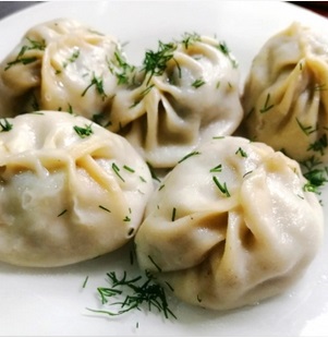 Манты из курицы 5+1