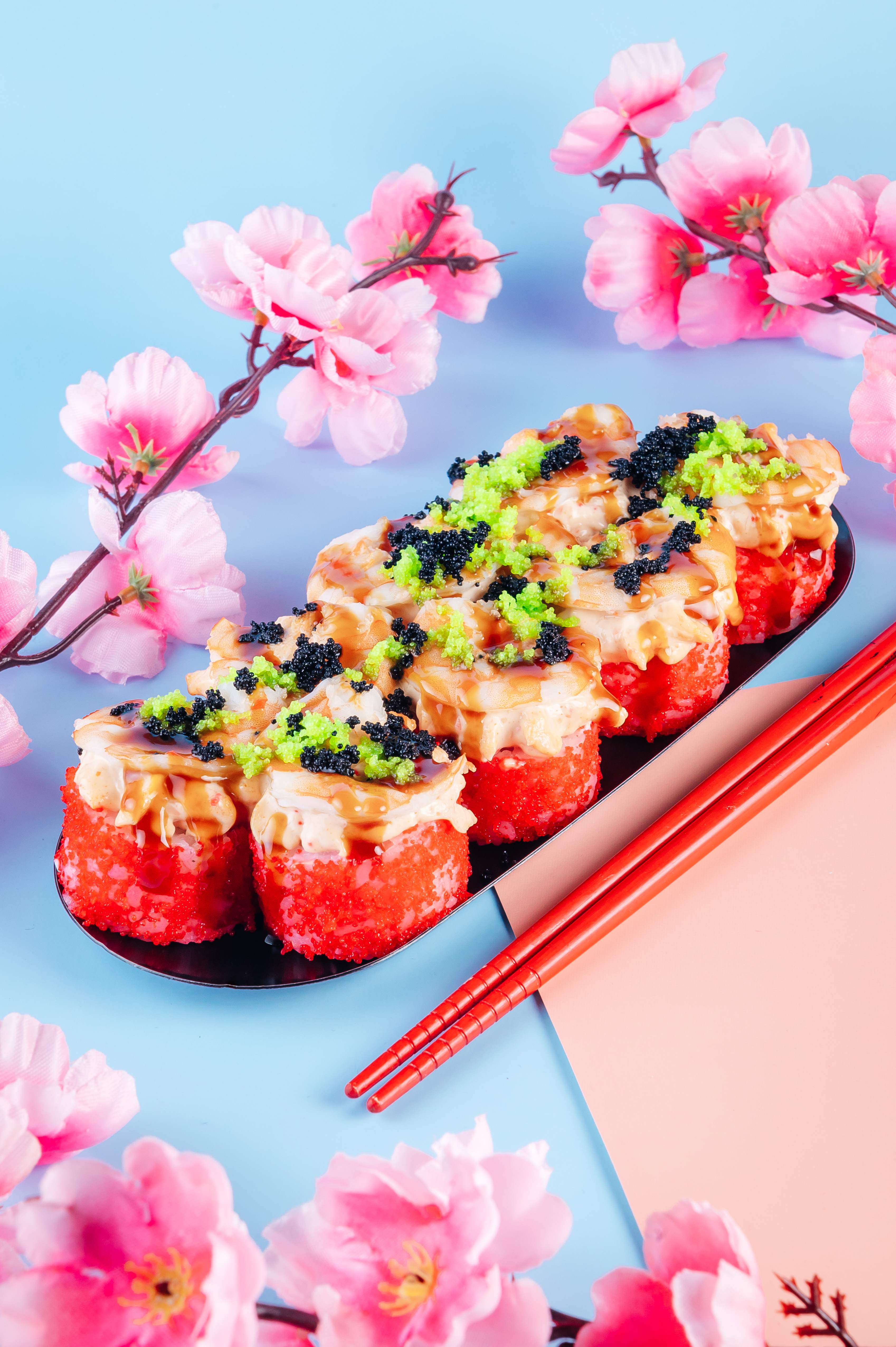 Фудзи с креветкой