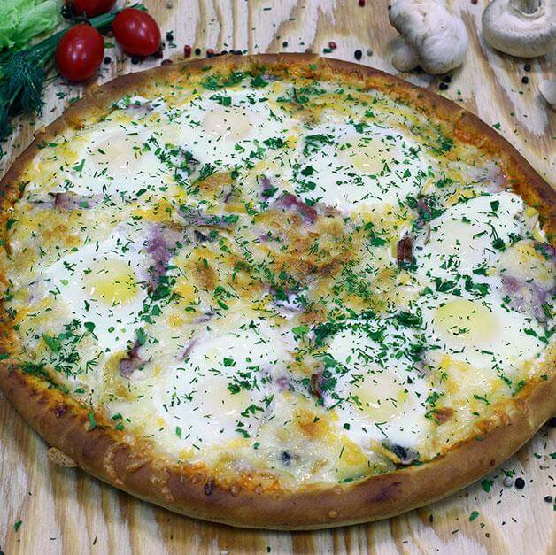 Пица "Карбонара" 30 см