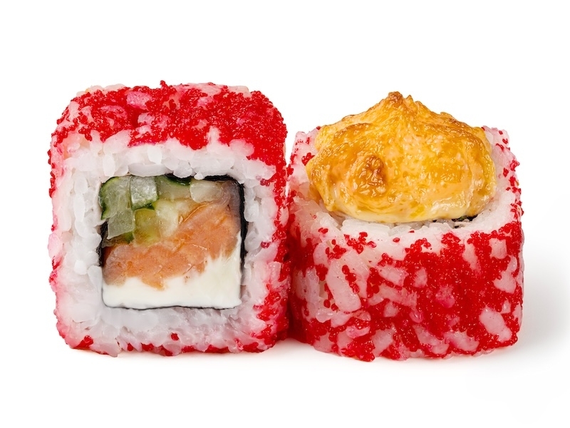 Запеченный с лососем