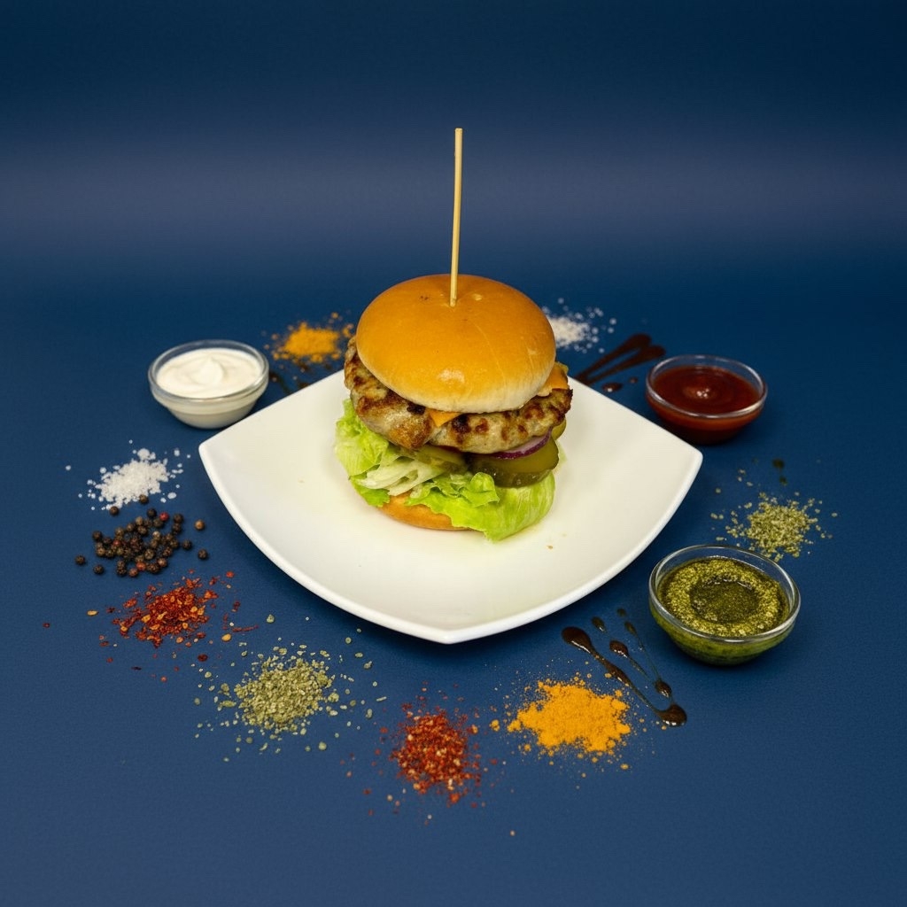 Бургер с курицей MINI