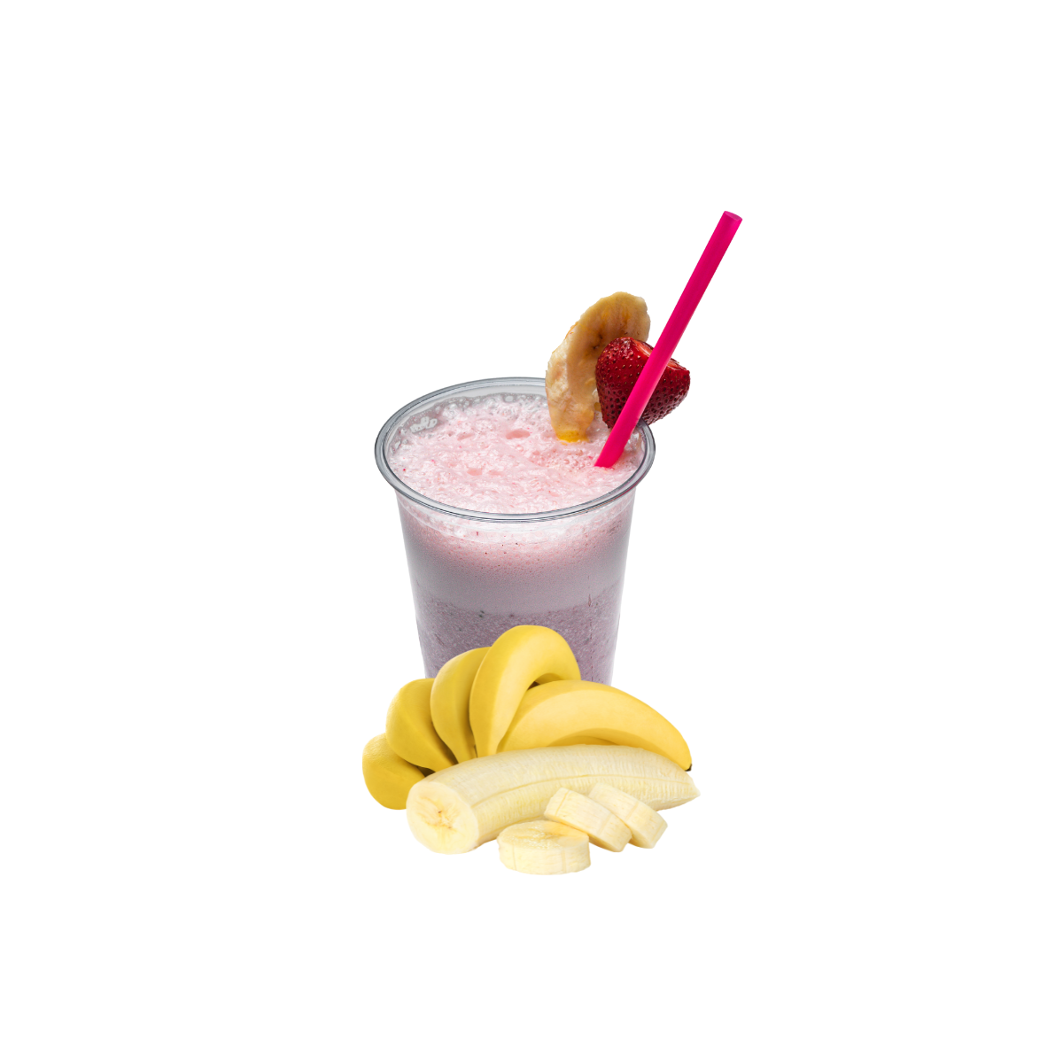 Милк Шейк Банан Клубника