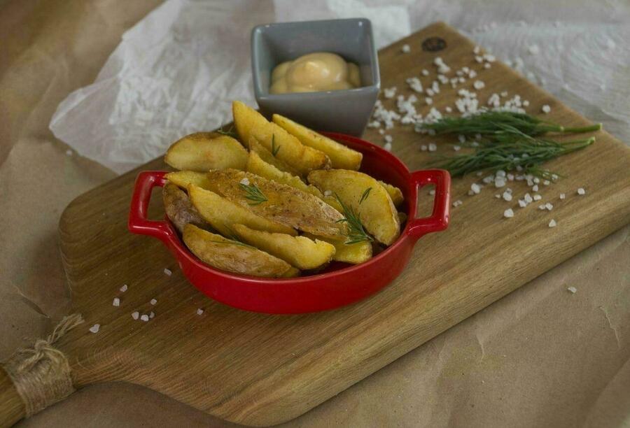 Картофель по-деревенски