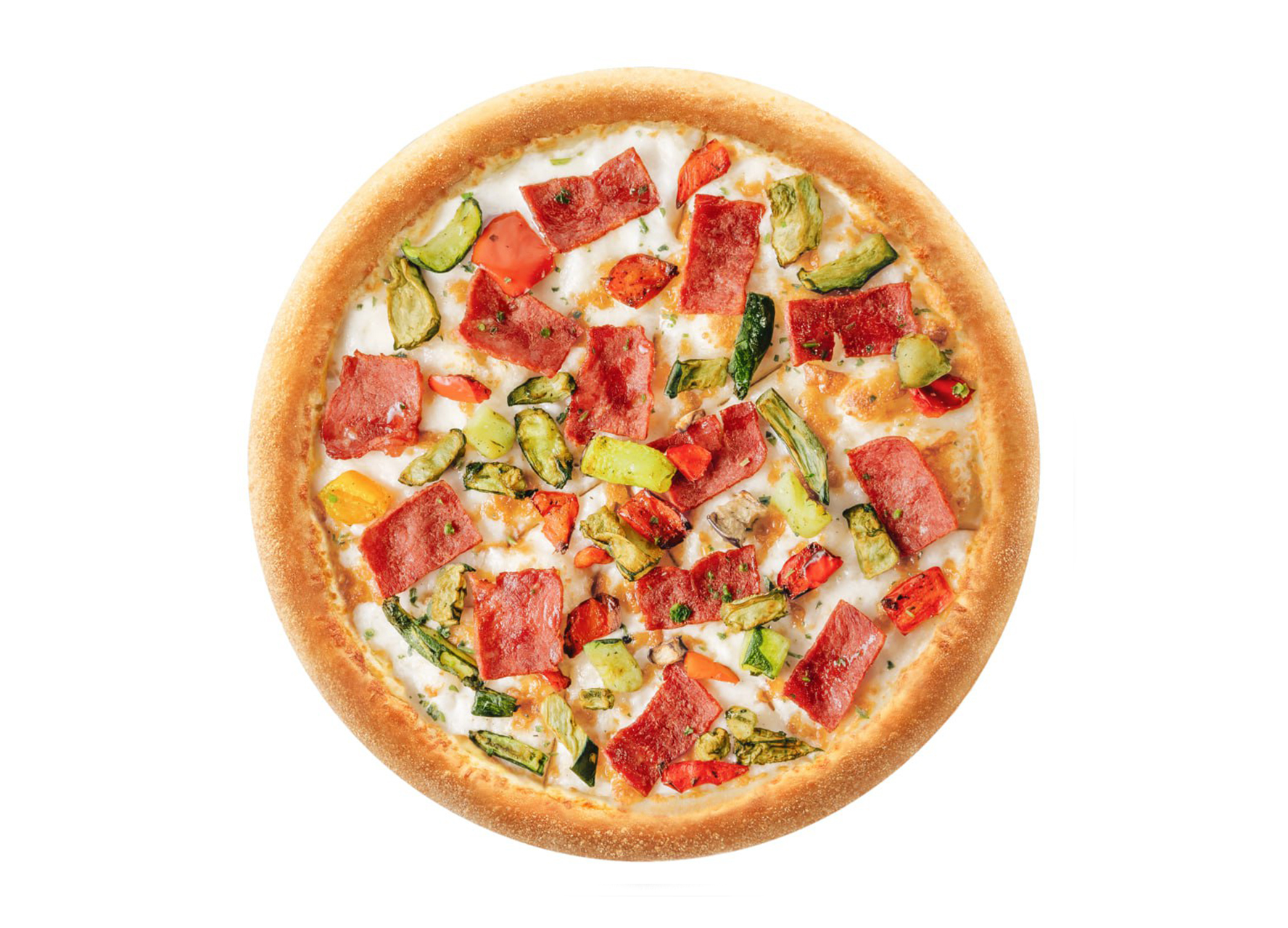 Пицца с говядиной и запеченными овощами 20 см Оригинальное