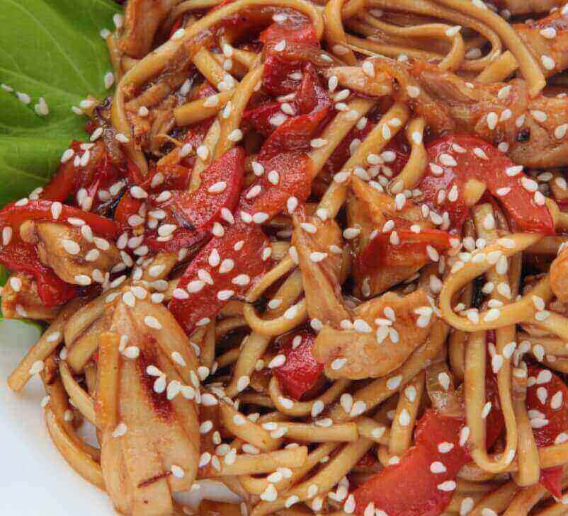 WOK с курицей