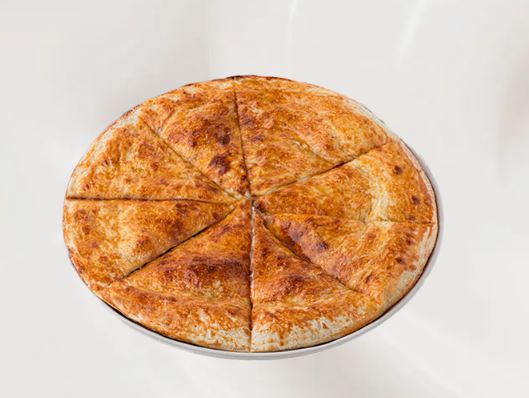 Пирог с мясом и сыром