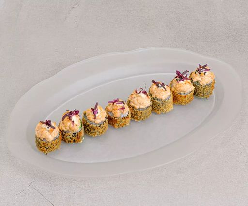 Темпура лосось с чукой