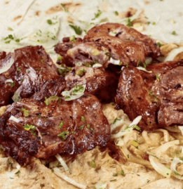 Шашлык из свиной шейки