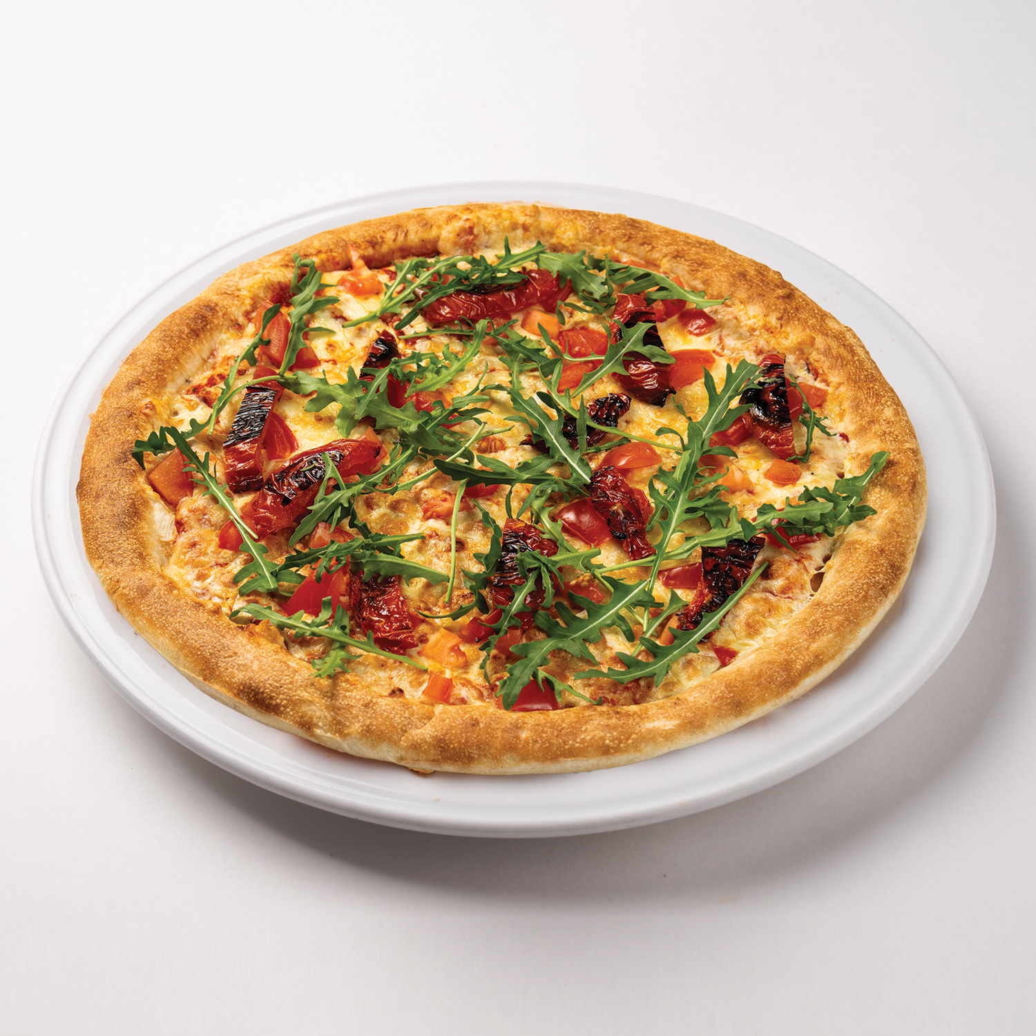 Пицца Маргарита с вялеными томатами 22 см