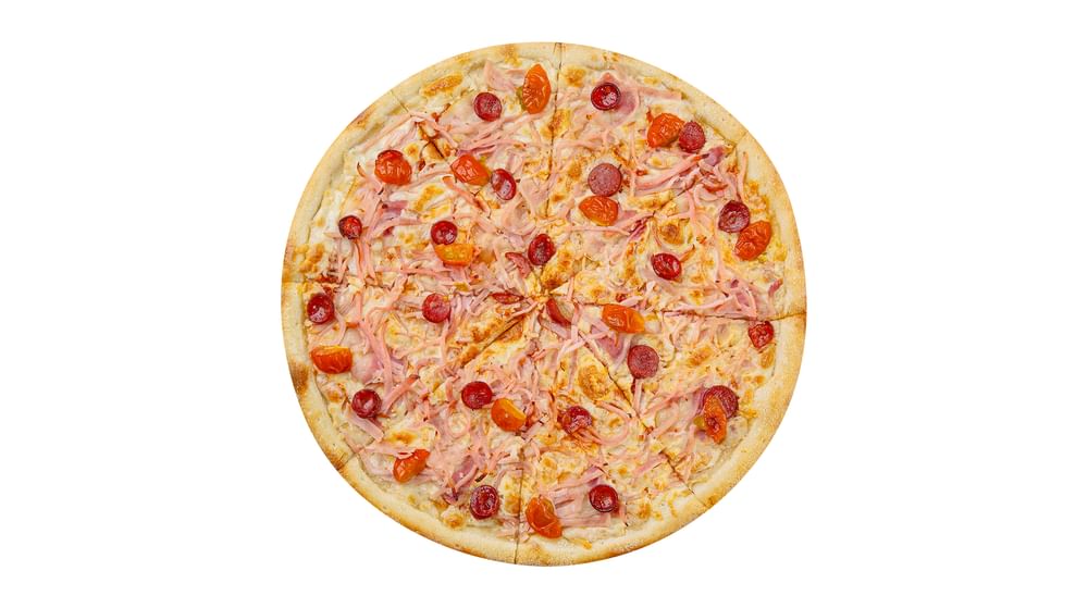 Пицца Мясная с копченостями