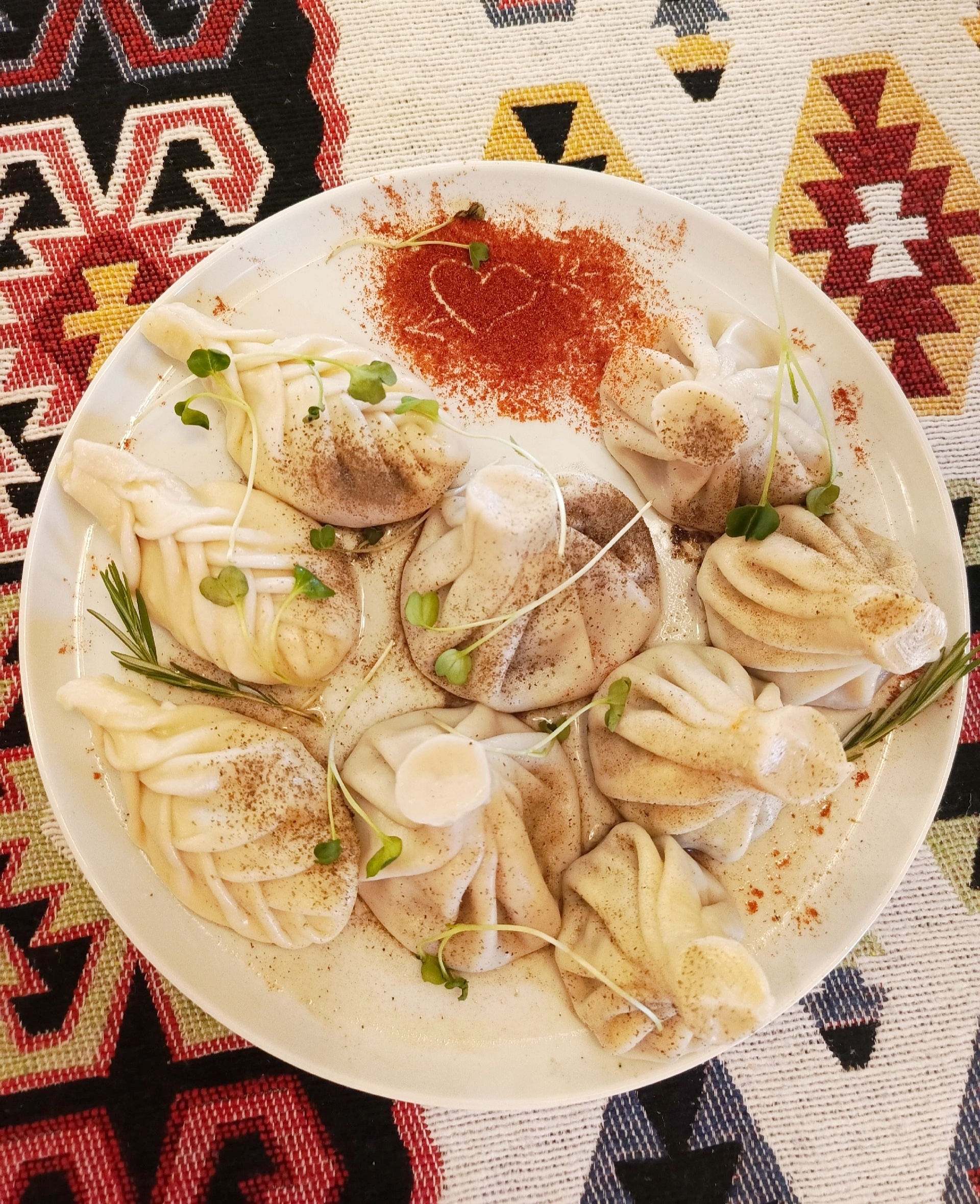 Хинкали с курицей 4 шт