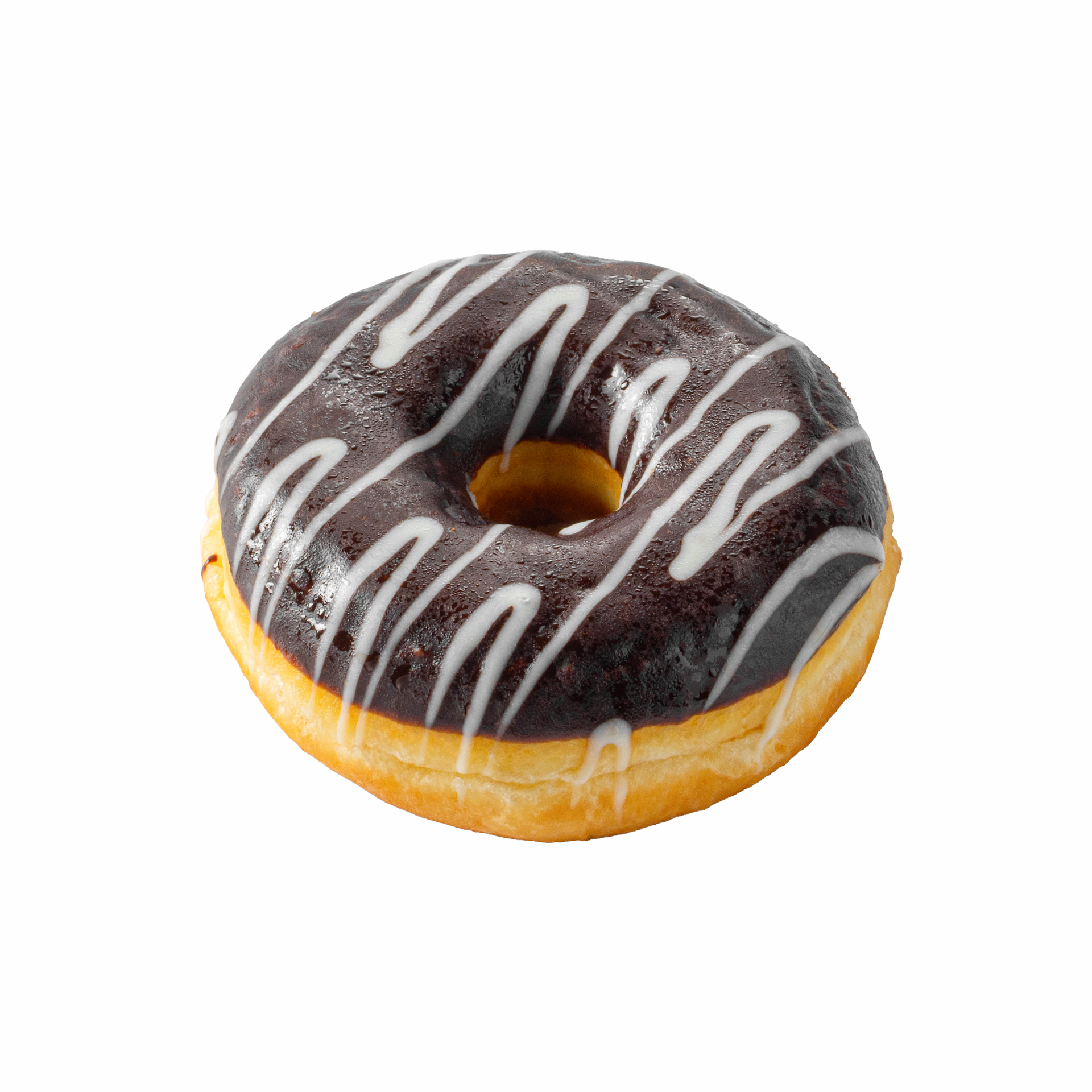 Донат тройной шоколад