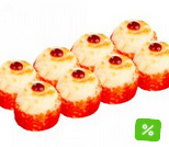Запеченная Калифорния с крабом