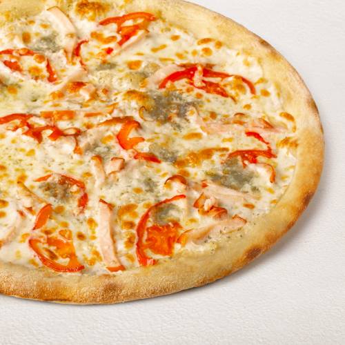 Сырная с цыпленком на тонком тесте 30 см