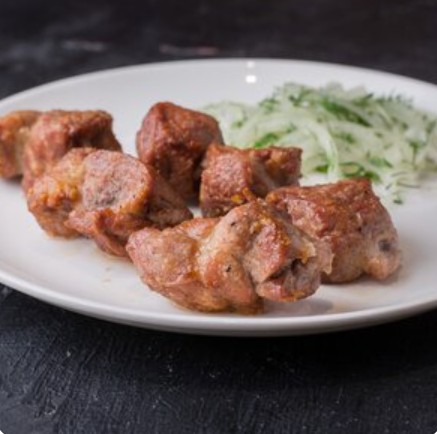 Шашлык из cвинoй шейки