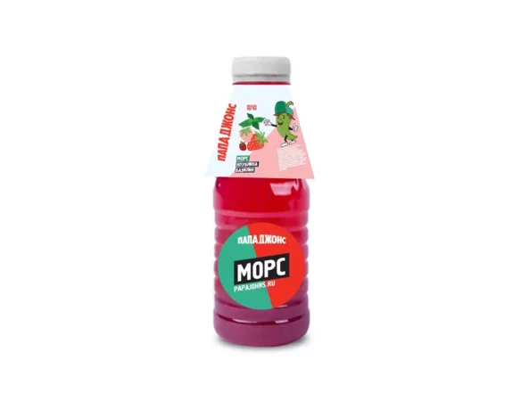 Морс Клубника, базилик 0,5 л