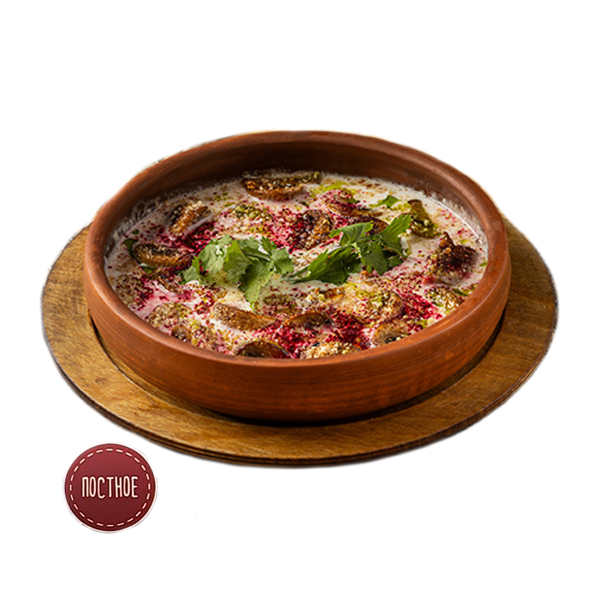 Шампиньоны шкмирули в кокосовом молоке